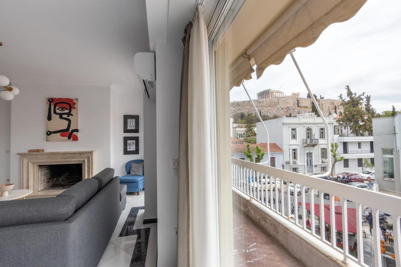 Deco Marble Apt With Acropolis View Athènes Extérieur photo