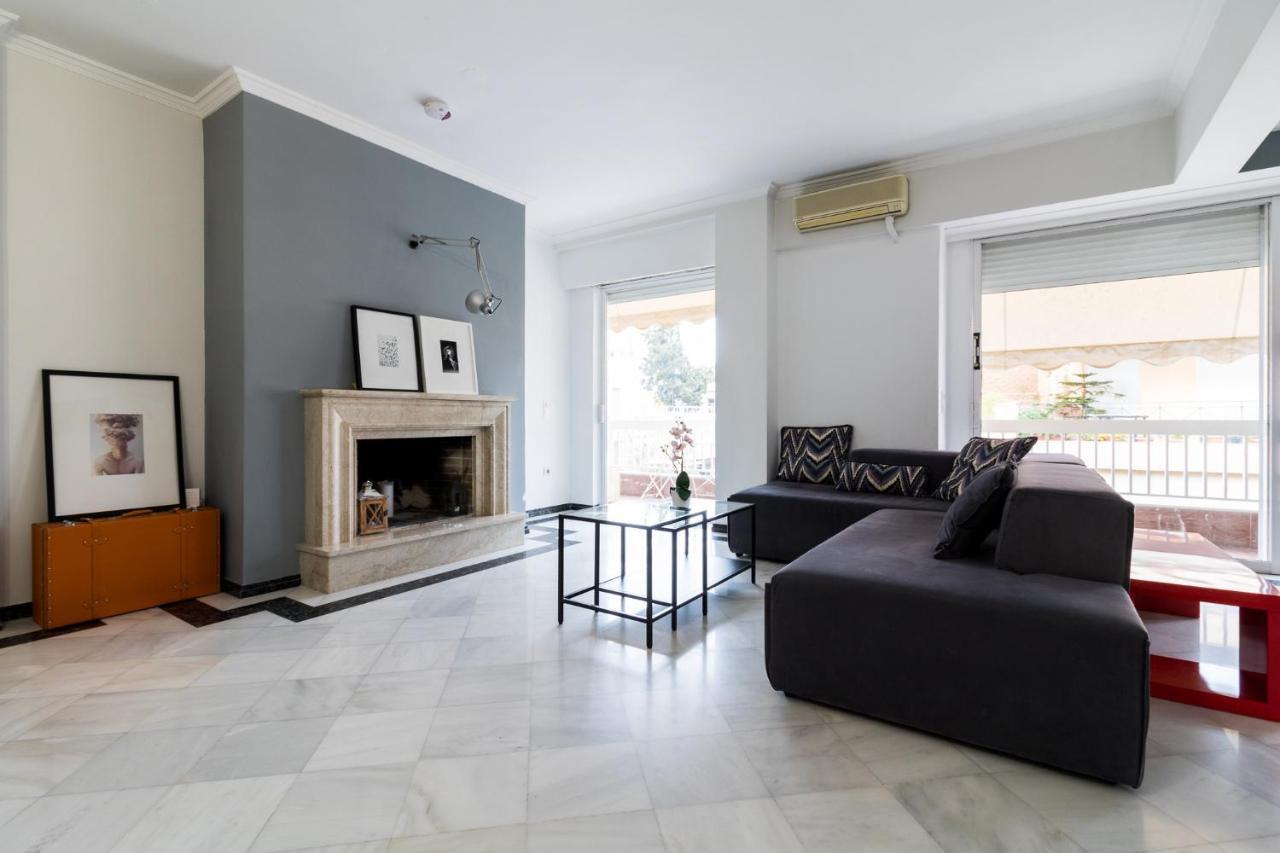 Deco Marble Apt With Acropolis View Athènes Extérieur photo