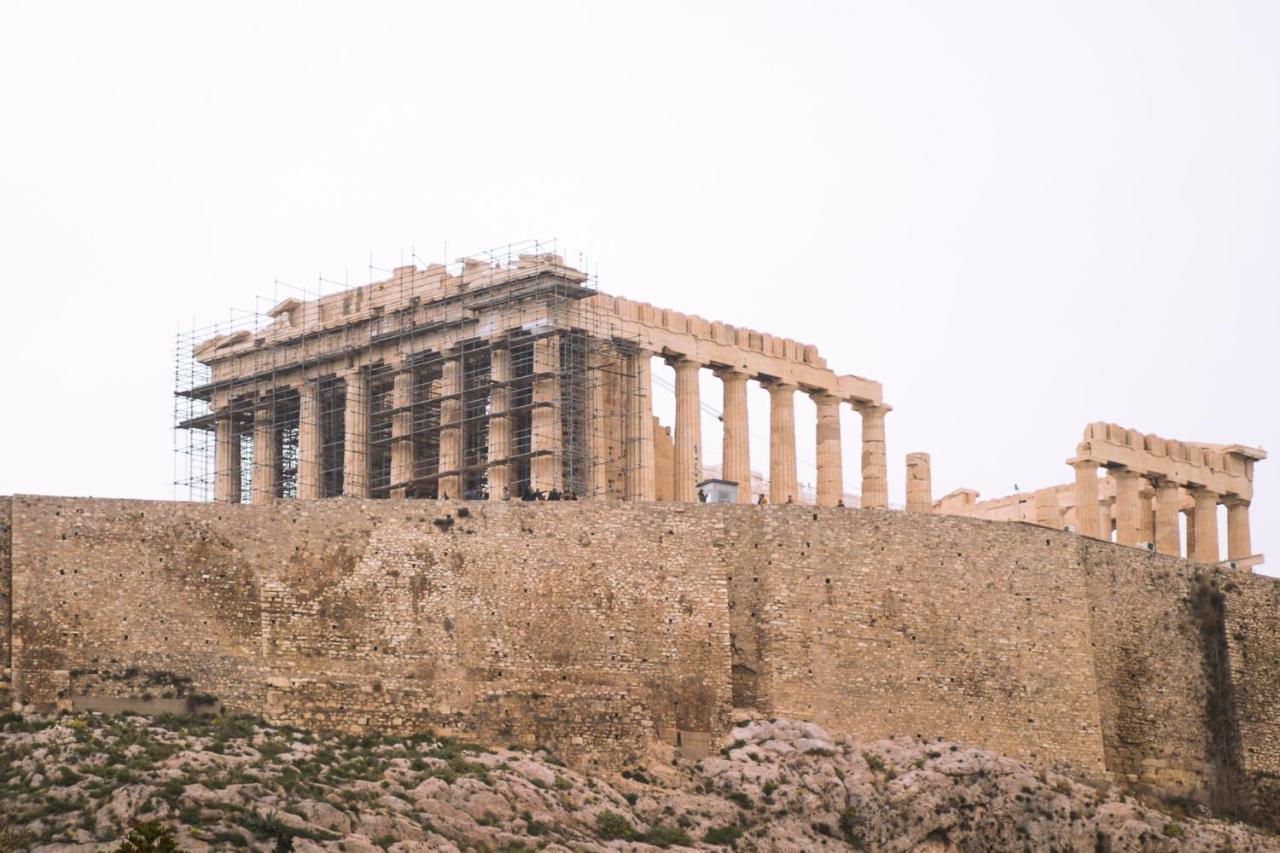 Deco Marble Apt With Acropolis View Athènes Extérieur photo